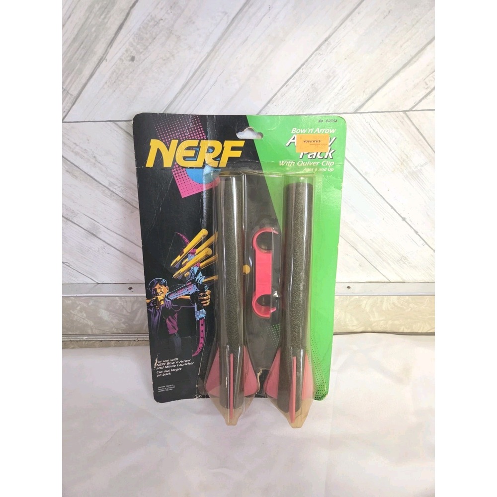 1991 NERF Arrow Pack BOW N ARROW Parker Brothers New Sealed Rare Vintage RARE